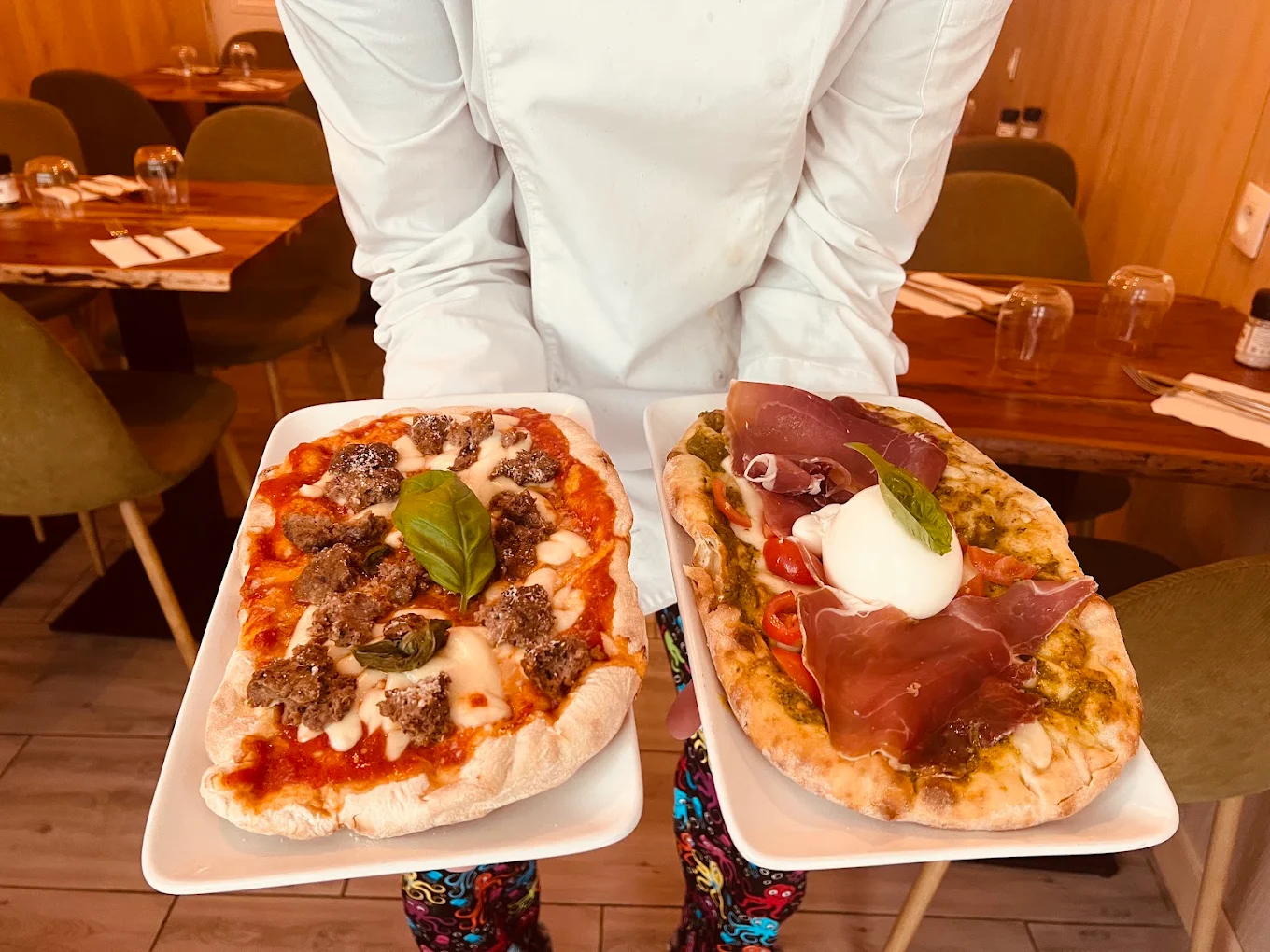 Pizzas artisanales